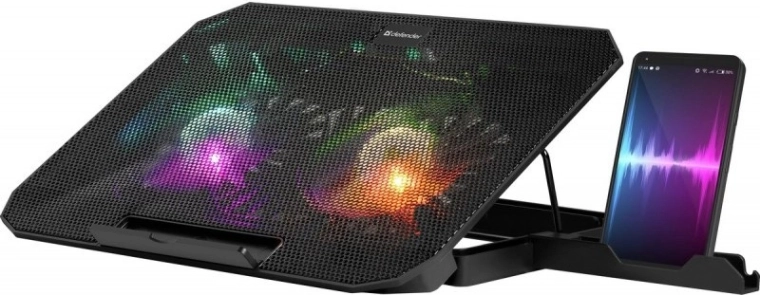 Hladilna podloga za prenosnik NS-510 z RGB osvetlitvijo, 15,6″