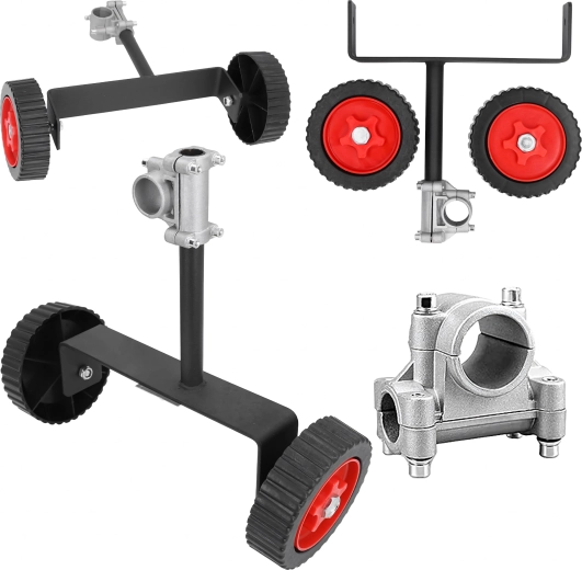 Univerzalna podporna kolesca za kosilnico s kosilno nitko in rezalnik grmovja 26–28 mm