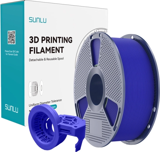 Visokohitrostni matirani filament Sunlu PETG – Modra