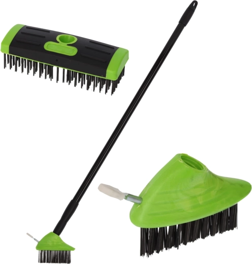 Teleskopski 3v1 komplet krtač za plevel in tlakovce