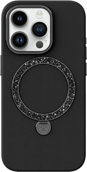 Ohišje za iPhone 15 Pro Joyroom Dancing Circle črno
