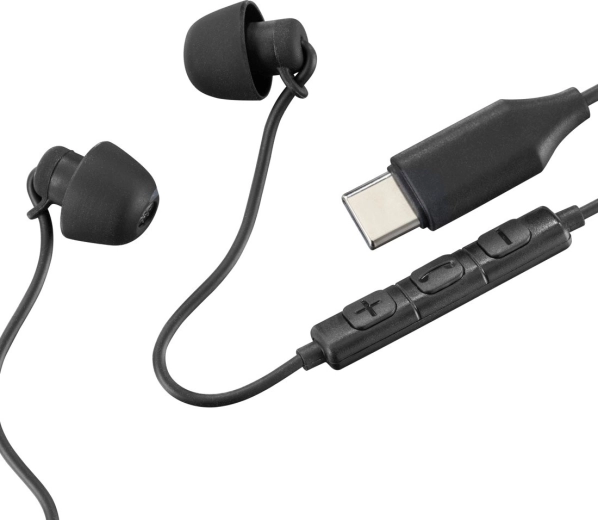 Slušalke v uho Calm USB‑C črne