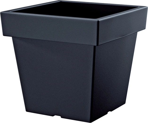 Lonec za rože Lofly Low antracit 23,4 cm