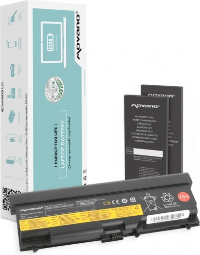 Baterija Movano za Lenovo ThinkPad L530 / T430 / T530 6600 mAh (71 Wh)