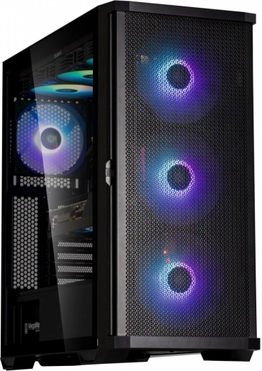 ZALMAN Z10 Plus – ATX Mid Tower ohišje s 4× 140 mm ARGB ventilatorji