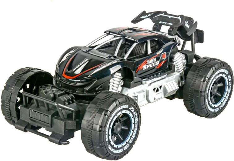 Off-road car with friction drive – Black