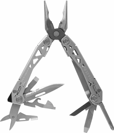 Multitool Gerber Suspension NXT, 13 funkcij, nerjaveče jeklo