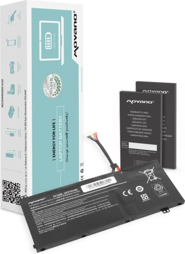 Movano baterija za prenosnik Acer Nitro VN7 V15/V17 (AC14A8L, AC15B7L) 4600 mAh 52 Wh