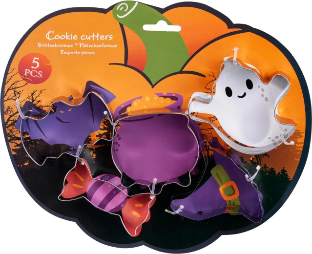 5 halloweenskih motivov v enem kompletu