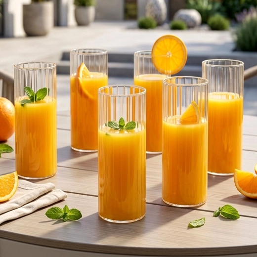 Praktičen komplet 6× 560 ml za vsak dan in za goste