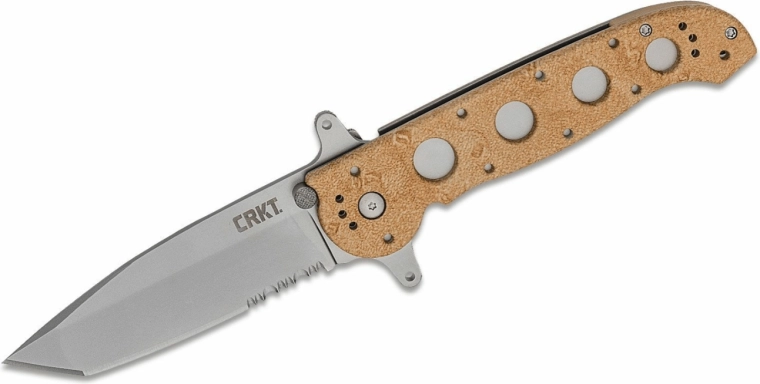 CRKT M16-14ZSF taktični zložljivi nož Tanto, peščeno rjav