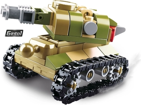 Sluban Kralj Kopenske Sile Sestavljanke Vojni Robot