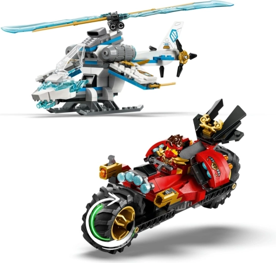 Hiter motor z dvema izstreljevalnikoma