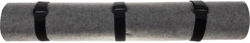 Carrying and storage: inflatable tube, straps, and case