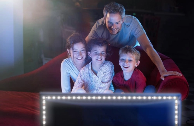 Pleasant screen backlighting