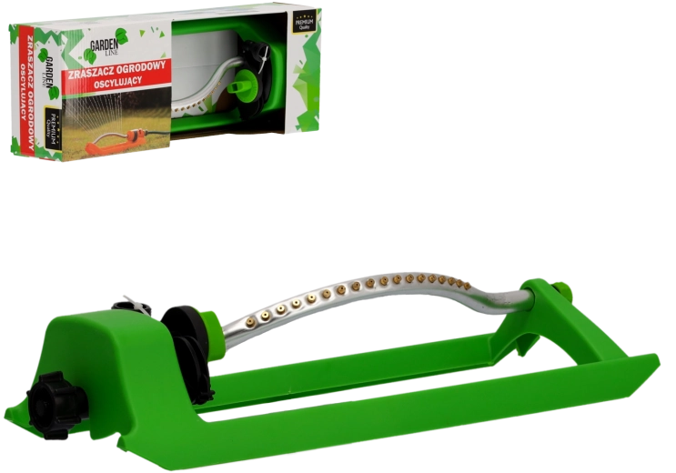 Vrtljivi vrtni zalivalnik z medeninastimi šobami