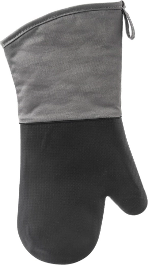 Black silicone kitchen glove 40 × 20 cm