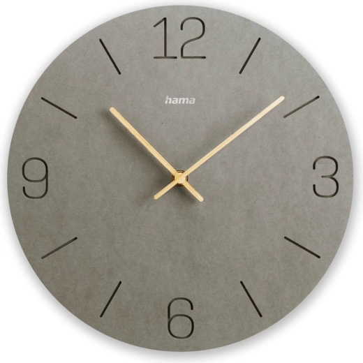 Stenska ura Crete 30 cm antracit