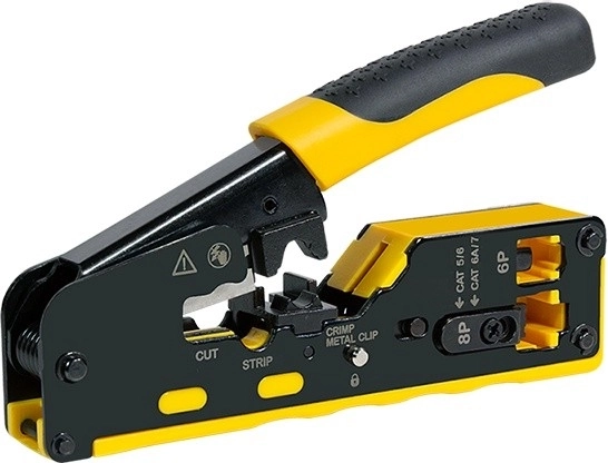 Klešče za stiskanje konektorjev CAT5/6/6A/7 LOGILINK