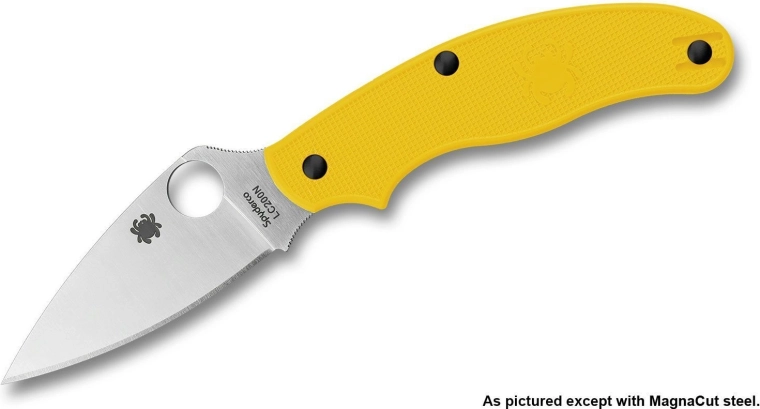 Žepni nož Spyderco UK Penknife Salt rumen, 7,5 cm, satin, FRN