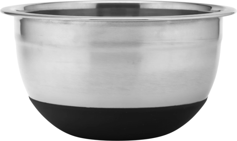 Nerjaveča posoda Altom Design s silikonskim nedrsečim dnom 16 × 8 cm