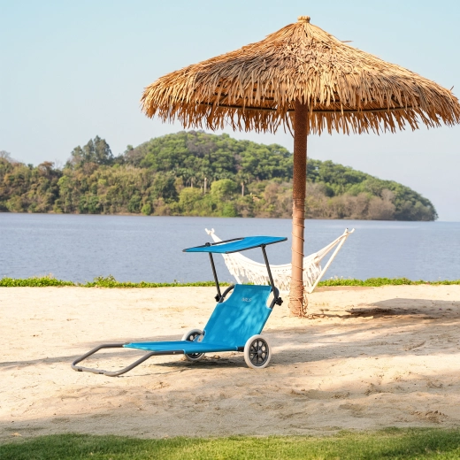 Enostaven premik zahvaljujoč velikim kolesom