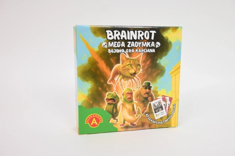 Brainrot mega zadymka – družinska kartaška igra