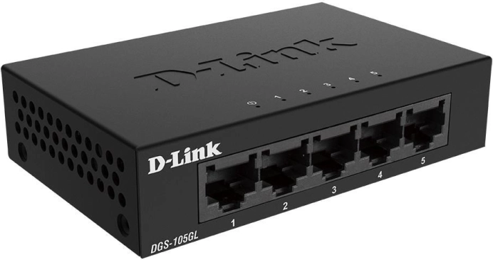 Nenadzorovano 5‑vhodno gigabitno stikalo D‑Link