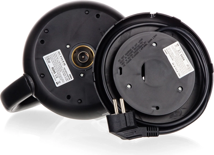 360° vrtljiva osnova in skrito grelno telo