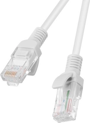 Lanberg patch cable Cat.6 UTP 0.25 m gray (10-pack)