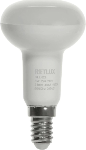 Retlux E14 6 W 4000 K LED reflector bulb