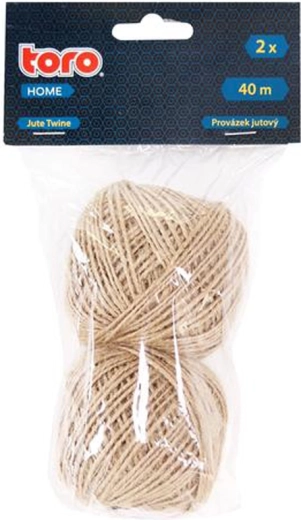 Jutasta vrvica TORO – komplet 2 kosov, 40 m