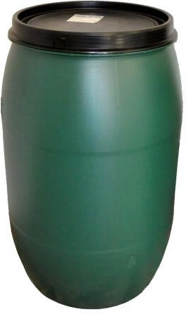 Plastični sod za deževnico 220 l s pokrovom