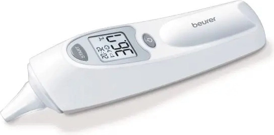 Infrared ear thermometer with hygienic cover FT58