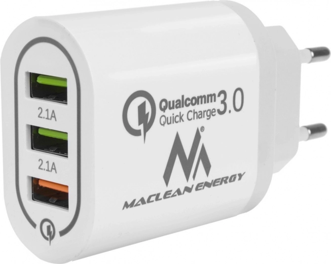 polnilnik Qualcomm 3xUSB Maclean Energy