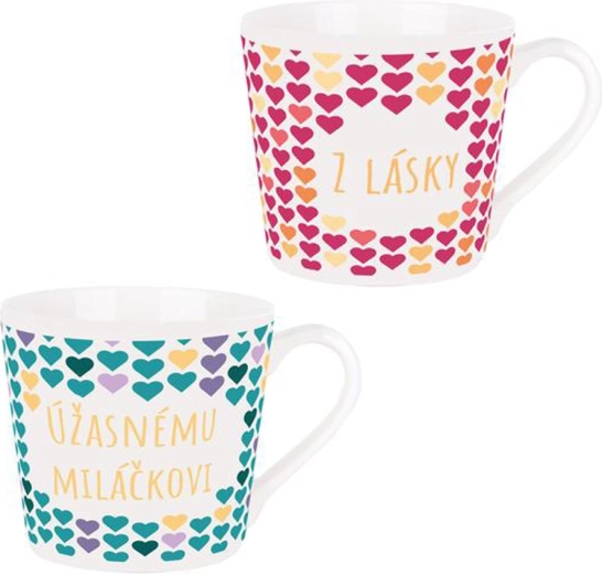 Darilni set keramičnih skodelic TORO za čudovitega ljubljenčka, 2×400 ml
