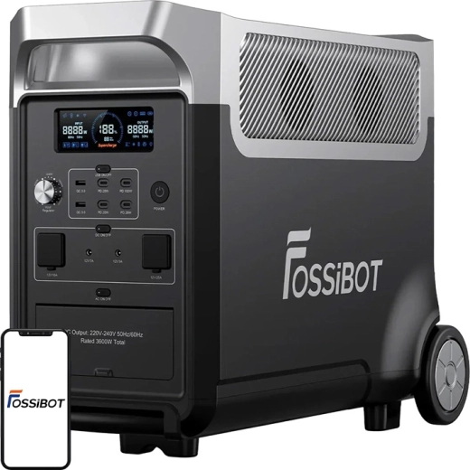 Fossibot F3600 Pro prenosna polnilna postaja 3600 W (črna)