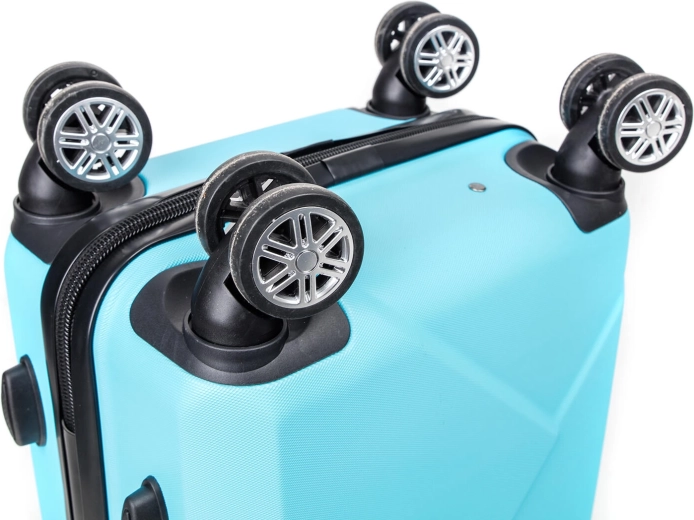 Udobno upravljanje zahvaljujoč 4 vrtljivim kolescem