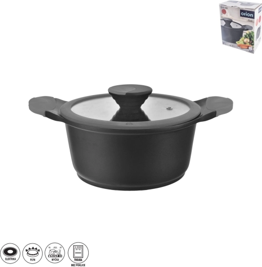 Lonec GALI 2,6 l s steklenim pokrovom