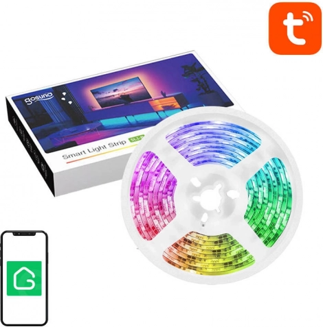 Pametni WiFi RGB LED trak Gosund SL1 2,8 m
