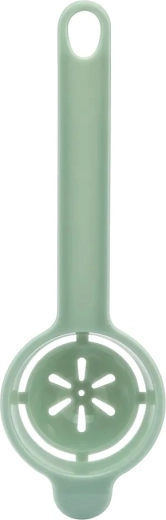 Plastični ločevalnik jajc v žajbljevi barvi 19 × 6 cm