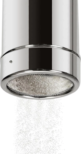 Fino in enakomerno posipanje brez grudic