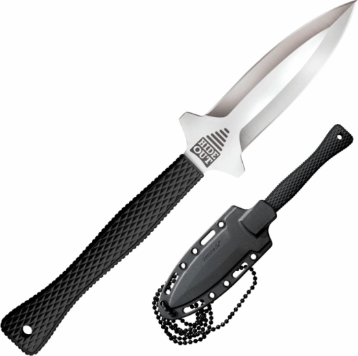Viseč nož Cold Steel Hide Out 7,6 cm s tulcem Secure-Ex