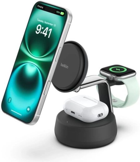 Charging three devices at once