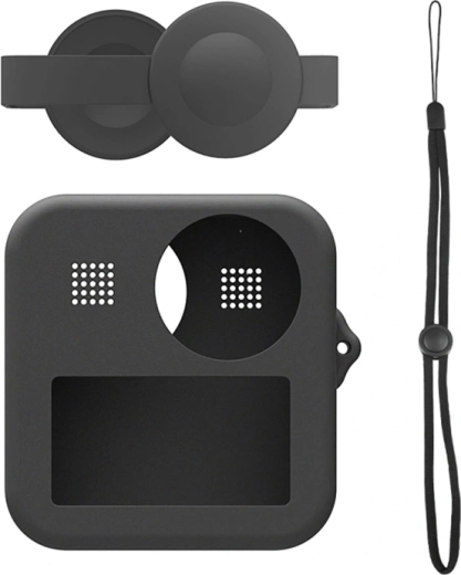 Dual lens cover for safer optics