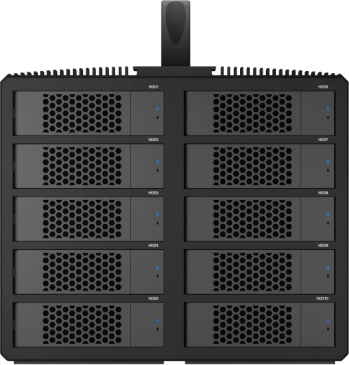 Icy Box Diamond Case 3710 zunanje ohišje za 10 diskov SATA
