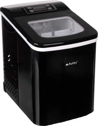 Ruhhy home ice maker 12 kg/24 h with LCD and timer