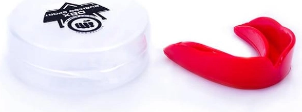 Ščitnik za zobe DBX Bushido – prozoren silikon za kontaktne športe