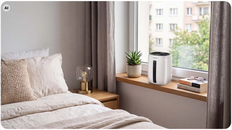 Quiet dehumidifier for the bedroom and children’s room