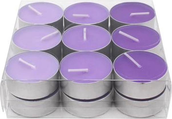 Čajne svečke Provence sivka, 18 kosov